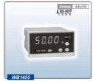 WB1405  盤裝電量表    測量項(xiàng)目：F（45—65）Hz； 輸入：AC （50V—500）V； 測量誤差：±0.02Hz； 顯示方式：4 digitals，0.5''LED; 

