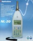 NL-20聲級計 能用來對等效連續(xù)聲級、百分率聲級和最大聲級同時測量，100dB大動態(tài)范圍便于對于如工作環(huán)境污染一類場合進行長期測量不需要量程切換.適用于環(huán)境監(jiān)測、建筑、工業(yè)機械及室內噪音測量。量程范圍：28 ～ 138dB，有A,C計權測量。
